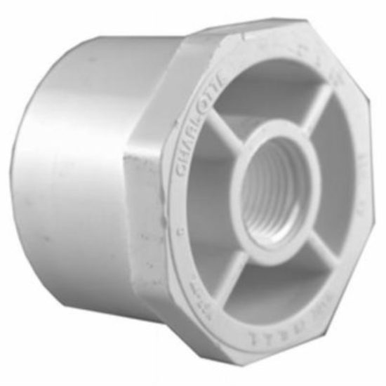 Charlotte Pipe 2 In. SPG x 1/2 In. FPT Schedule 40 PVC Bushing