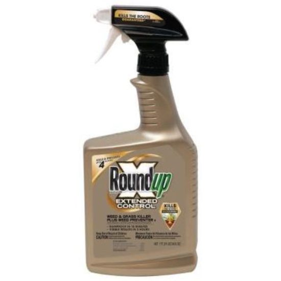 Roundup Extended Control 24 Oz. Ready To Use Trigger Spray Weed & Grass Killer Plus Weed Preventer II
