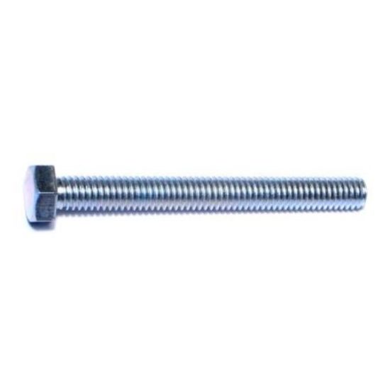 5/16 -18 x 3  Zinc Plated Steel Coarse Full Thread Hex Head Tap Bolts TBHS-059