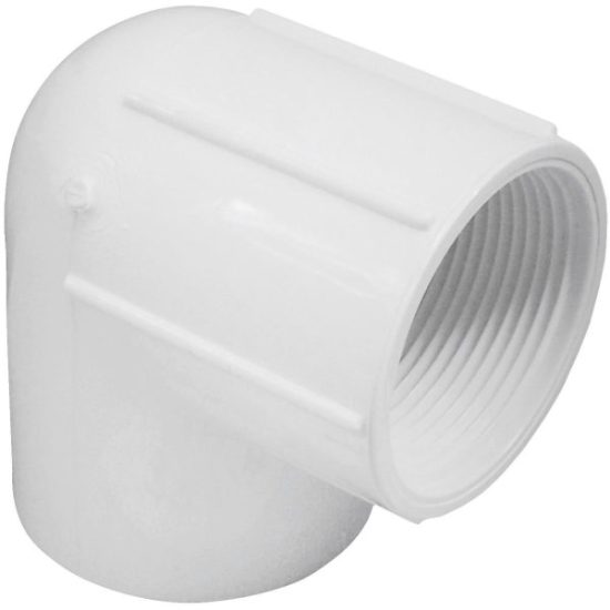 Charlotte Pipe 1-1/2 In. Slip x 1-1/2 In. Female Schedule 40 90 Deg. PVC Elbow (1/4 Bend)
