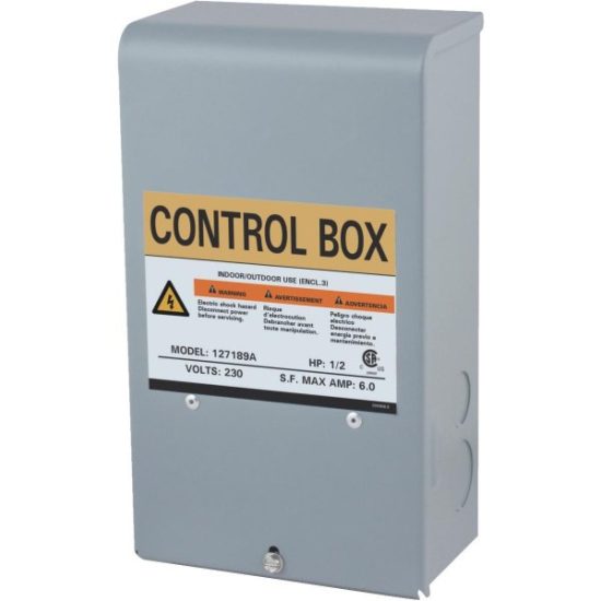 Star Water Systems 1/2 HP 230V Quick Disconnect Pump Control Box