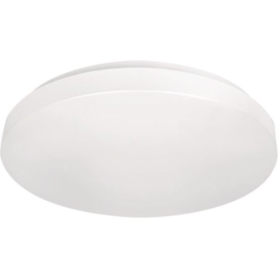 Satco Nuvo ColorQuick 14 In. White 1300-Lumen Color Temperature Selectable LED Flush Mount Light Fixture
