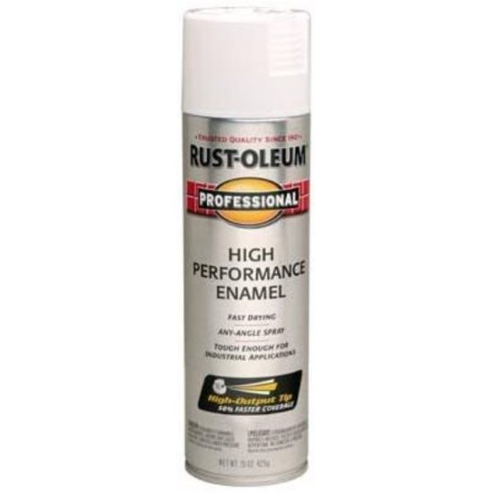 Rust-Oleum Professional Fast Dry 15 Oz. Gloss High Performance Enamel Spray Paint, White