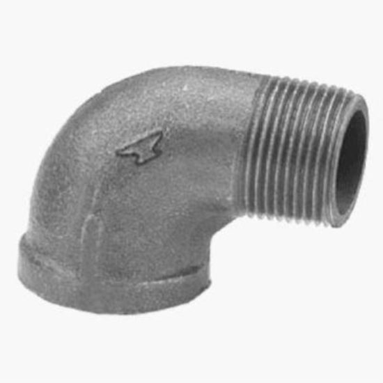 Anvil 1/8 In. 90 Deg. Street Malleable Black Iron Elbow (1/4 Bend)