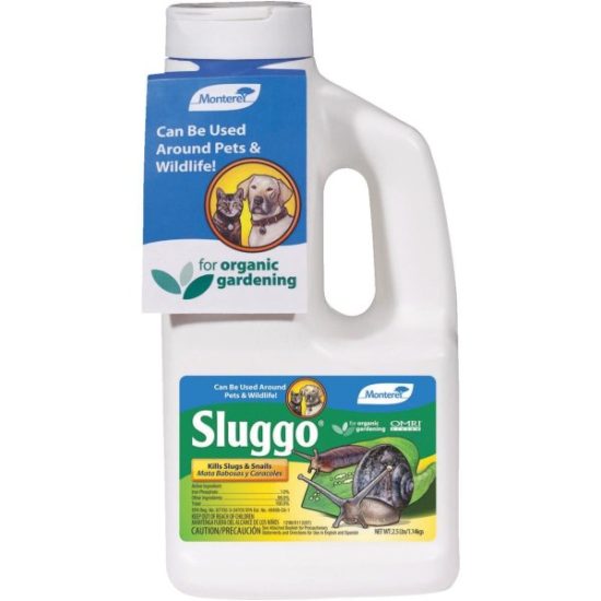 Monterey Sluggo 2-1/2 Lb. Ready To Use Granules Organic Slug & Snail Killer