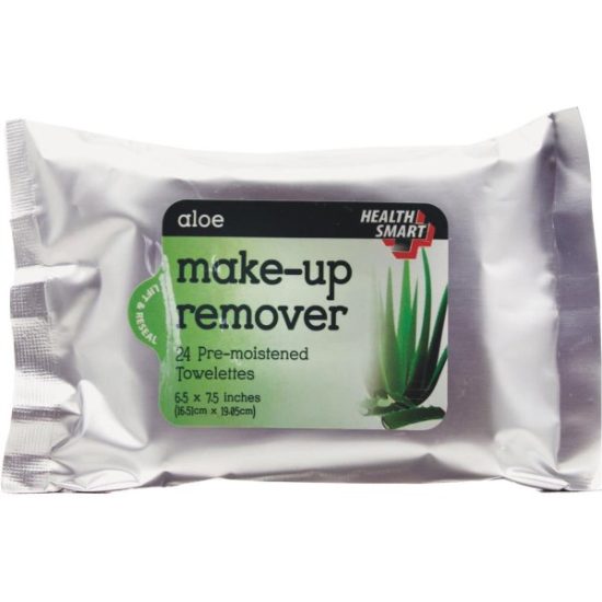 Health Smart Pre-Moistened Towelettes Make-Up Remover (24 Ct.)