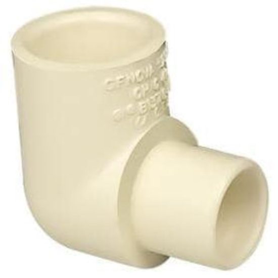 Charlotte Pipe 1/2 In. Slip x Slip 90 Deg. CPVC Street Elbow (1/4 Bend)