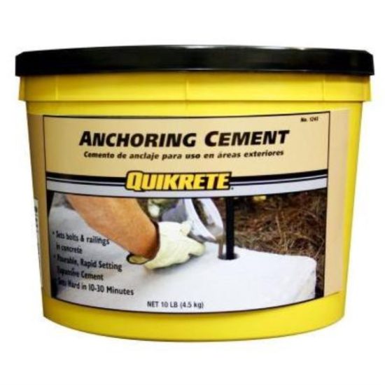Quikrete 10 Lb Pail Anchoring Cement