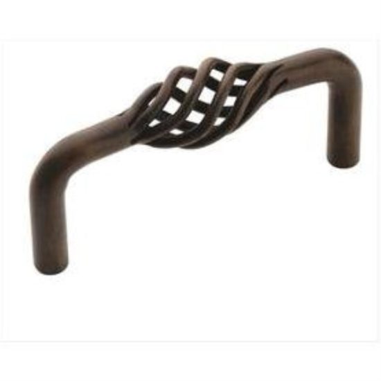 Amerock Village Classics Antique Rust 3 In. Cabinet Pull
