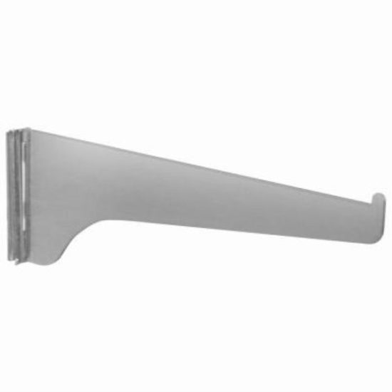 Knape & Vogt 180 Series 12 In. Anochrome Steel Regular-Duty Single-Slot Shelf Bracket