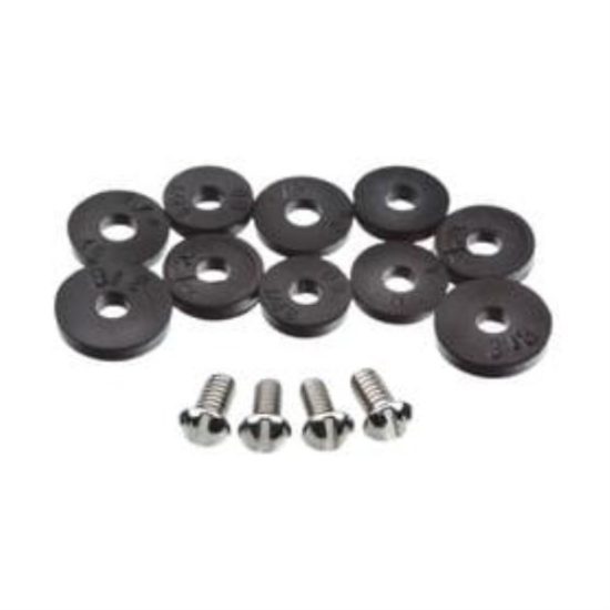 Danco Assorted Black Flat Faucet Washer