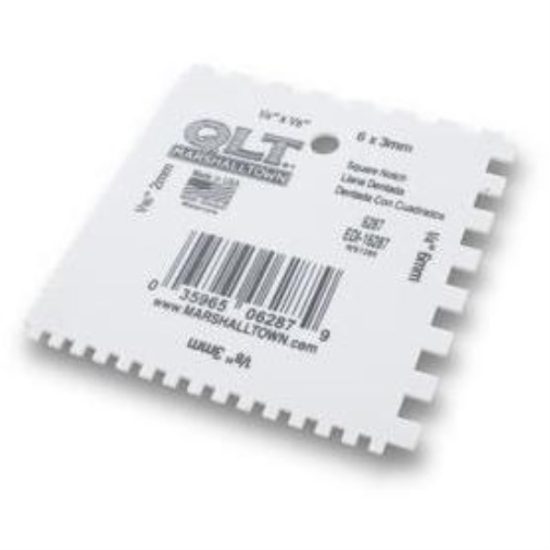 QLT Various Square-Notch Disposable Adhesive Spreader