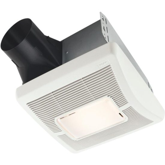 Broan 110 CFM 1.3 Sones 120V Bath Exhaust Fan with Light