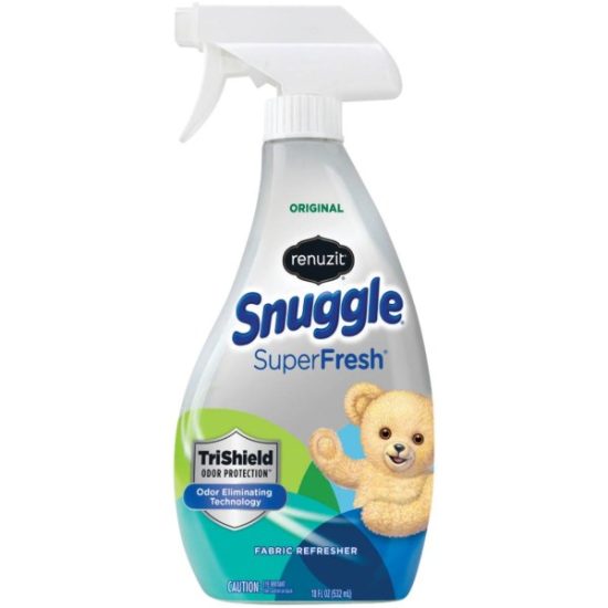 Renuzit Snuggle SuperFresh 18 Oz. Original Fabric Refresher Spray TriShield Odor Protection