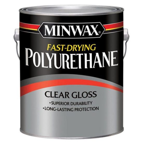 Minwax Gloss Fast-Drying Interior Polyurethane, 1 Gal.