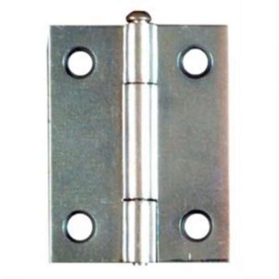 National 2 In. Zinc Loose-Pin Narrow Hinge (2-Pack)