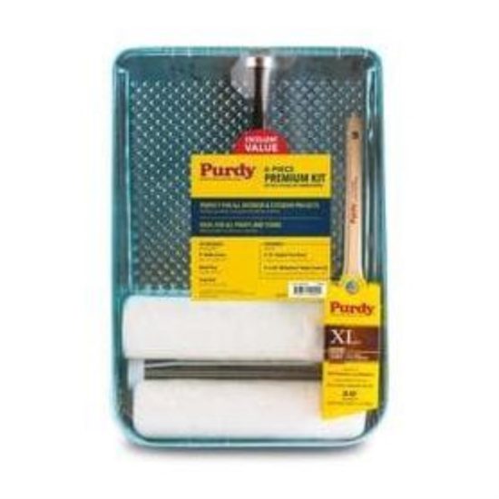 Purdy 9 In. 3/8 In. Woven Roller & Tray Set (6-Piece)