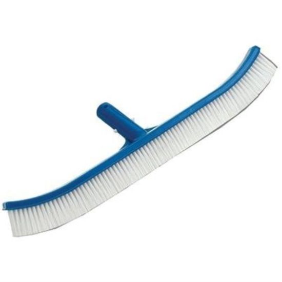 Jed Pool 18 In. L. Polypropylene Bristles Plastic Frame Curved Wall Brush