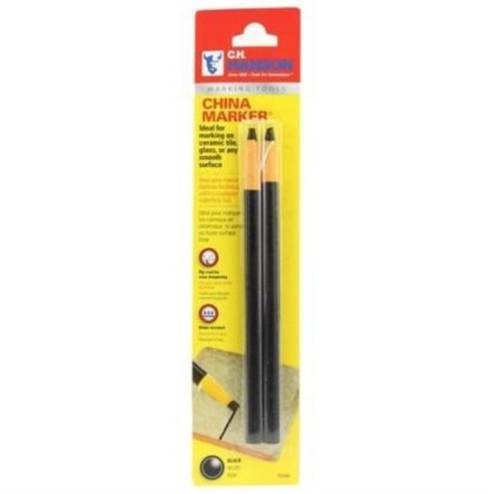 CH Hanson Black China Marker (2-Pack)