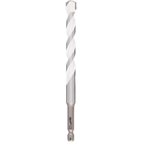 Milwaukee SHOCKWAVE 1/2 In. Carbide Multi-Material Hex Shank Drill Bit