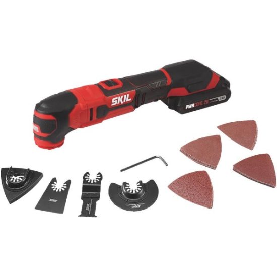 SKIL PWRCore 20 Volt Lithium-Ion Cordless Oscillating Tool Kit
