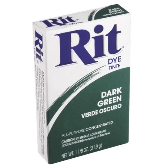 Rit Dark Green 1-1/8 Oz. Powder Dye
