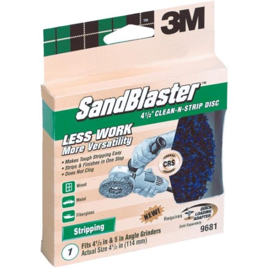 3M Sandblaster 4-1/2 In. Angle Grinder Stripping Disc