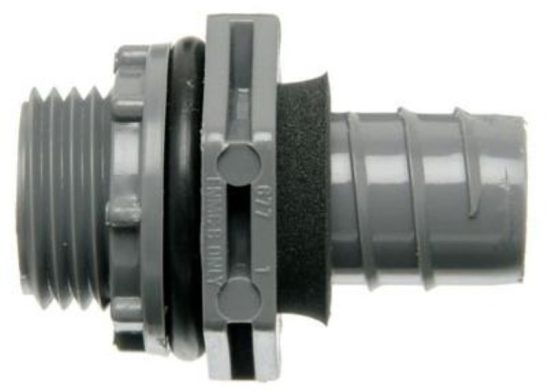 Carlon 3/4 In. Straight Non-Metallic Liquid Tight Fitting