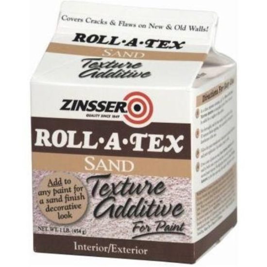 Zinsser Roll-A-Tex Sand Finish Texture Paint Additive, 1 Lb.
