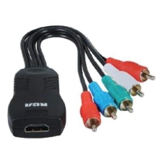 RCA Female HDMI to Male Component HDMI Adapter