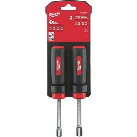 Milwaukee Universal Hollow Shaft Nut Driver Set, 2-Piece