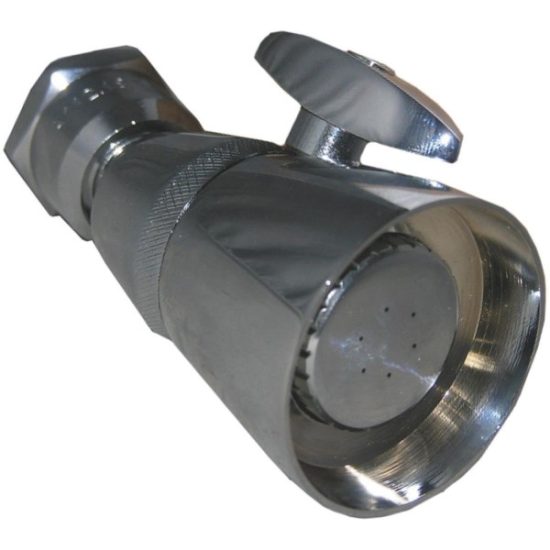 Lasco 1-Spray 2.0 GPM Fixed Showerhead, Chrome