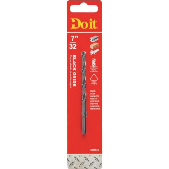 Do it 7/32 In. Black Oxide Drill Bit