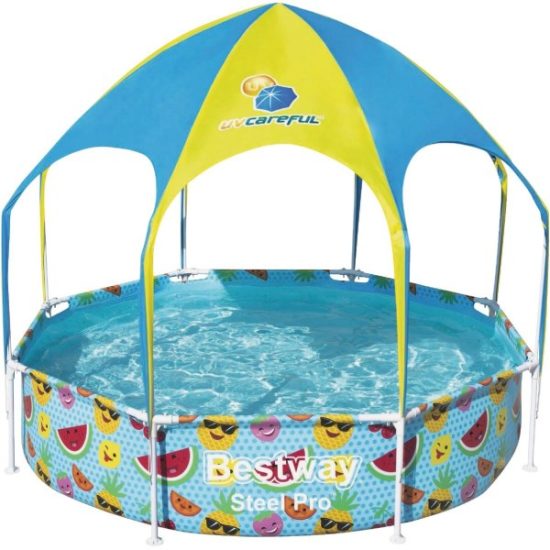 Steel Pro UV Careful Splash-in-Shade 20 In. D. x 8 Ft. Dia. Play Pool
