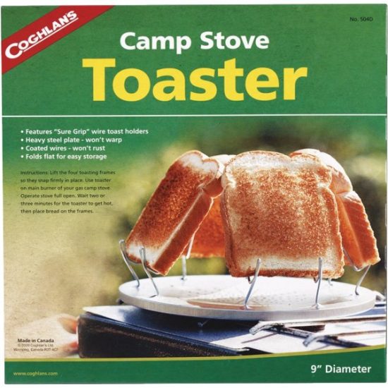 Coghlans 4-Slice Steel Camp Stove Toaster