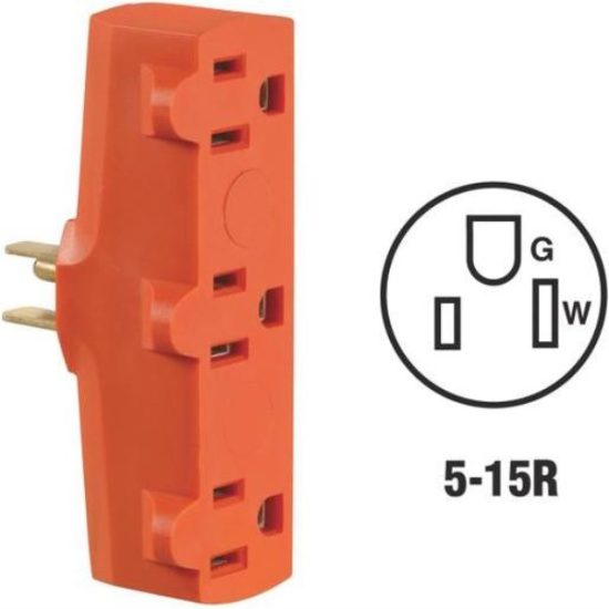 Do it Orange 15A 3-Outlet Tap