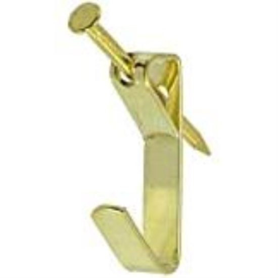 5# Pic Hanger Brass