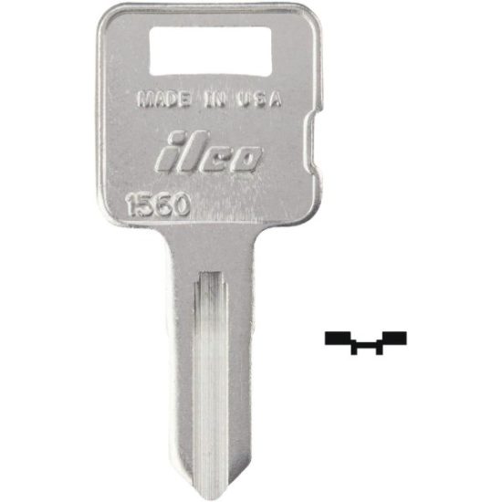 ILCO 1560 Caterpillar Key Blank (10-Pack)