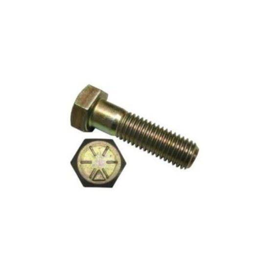 Midwest Fastener 19522490 Bolt - Hex Head 5/8 -11 (UNC) x 4-1/2  - Zinc (Yellow) Grade 8 Steel 10pk
