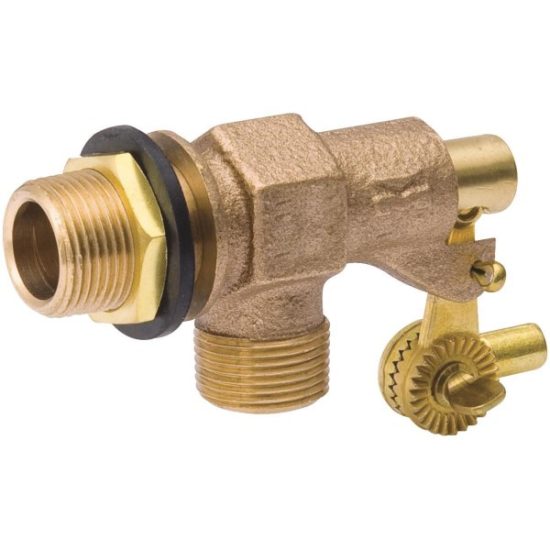 B & K 1/2 In. Stock Tank Float Valve Thread Outlet