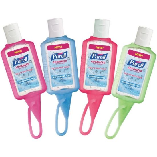 Purell 1 Oz. Advanced Hand Sanitizer Gel Infused with Essential Oils Flip-Cap Bottle