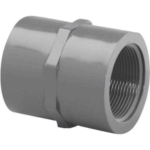 Charlotte Pipe PVC Koppeling 1-1/4 Inch - Socket X Socket, Schema 40 - Duurzaam & Eenvoudig Te Installeren