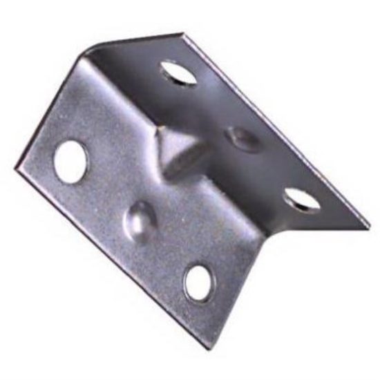 National Catalog V113 Series 1-1/2 In. x 3/4 In. Zinc Corner Brace (4-Count)