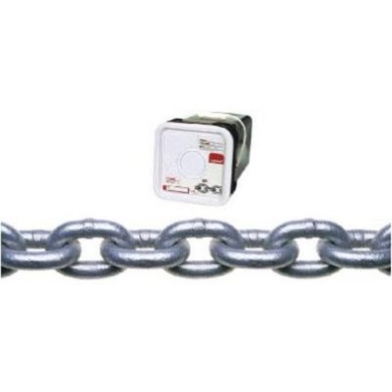 Campbell 3/8 In. 45 Ft. Galvanized Low-Carbon Steel Coil Chain
