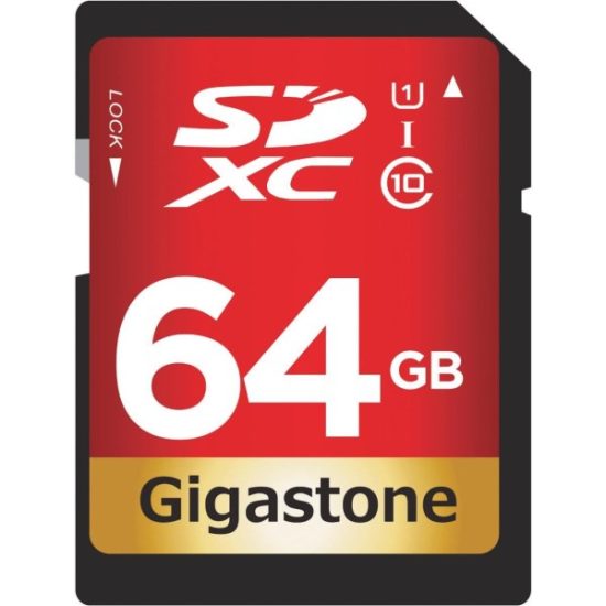 Gigastone Prime Series 64 GB SDHC Card