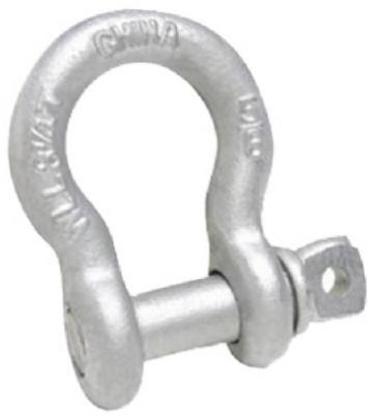 Campbell 3/16 In. Forged Steel Screw Pin Anchor Shackle