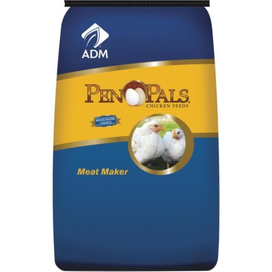 ADM Pen Pals 50 Lb. Meat Maker Chicken Feed