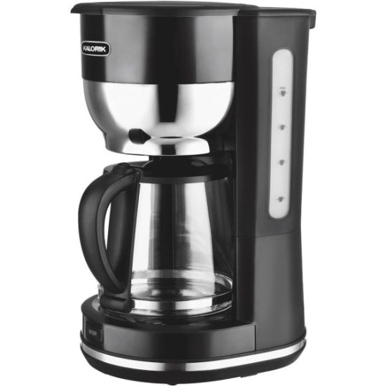 Kalorik 10 Cup Black Retro Coffee Maker