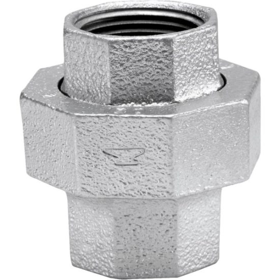 Anvil 3/8 In. x 3/8 In. FPT Malleable Iron Galvanized Union