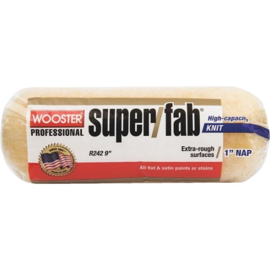 Wooster Super/Fab 9 In. x 1 In. Knit Fabric Roller Cover